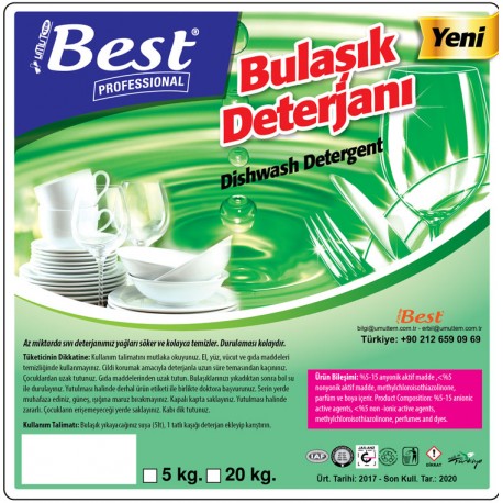 Bulaşık Deterjanı Elde